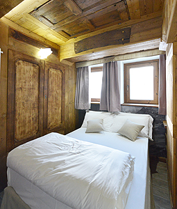 Particolare dell'affittacamere Mollino Rooms a Cervinia in Valle d'Aosta